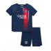 Paris Saint-Germain Barnkläder Hemma matchtröja till baby 2023-24 Kortärmad (+ Korta byxor) Billigt